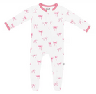 Zippered Footie - Bow from Anderson Parker