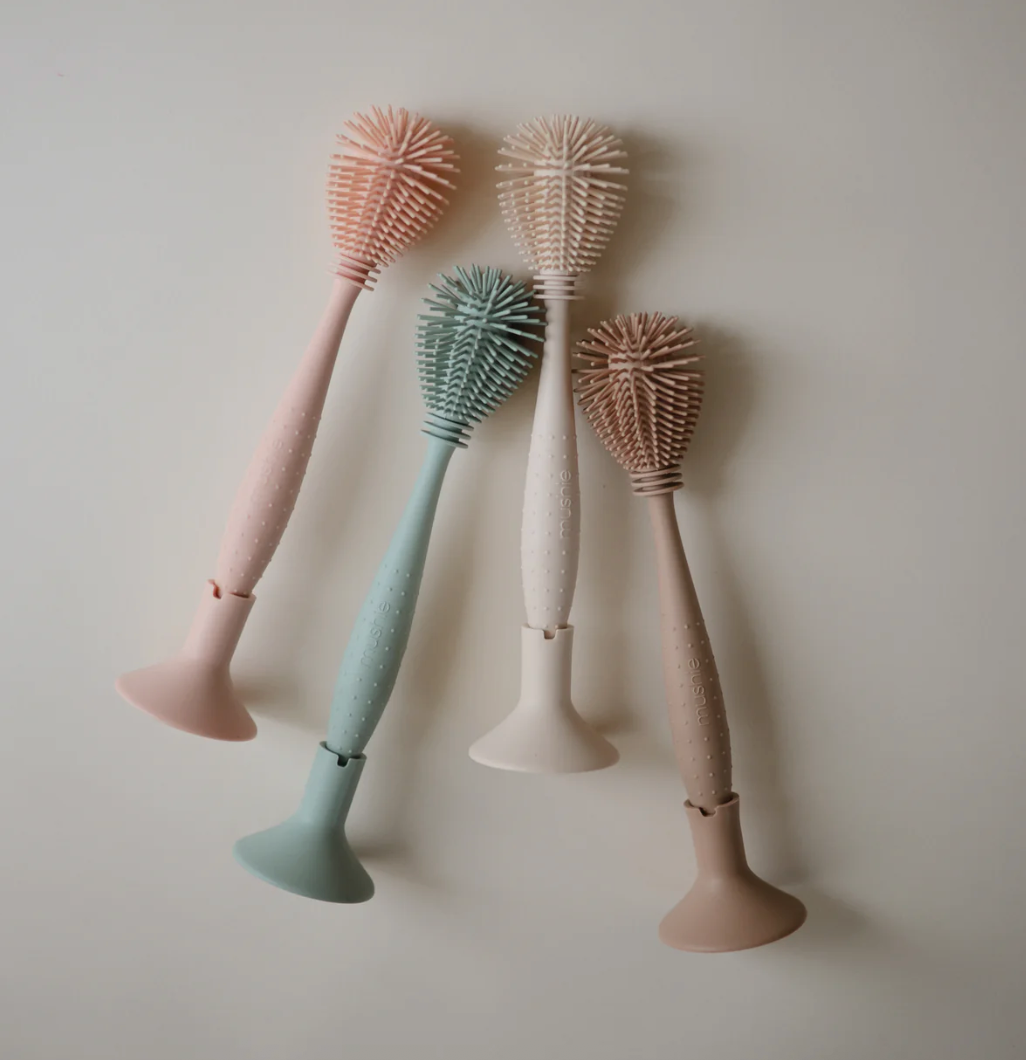 Silicone Baby Bottle Brush - Blush from Anderson Parker