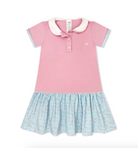 Darla Dropwaist Dress - Cotton Candy Pink, Frosted Floral from Anderson Parker