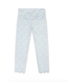 Sadie Scallop Legging - Frosted Floral from Anderson Parker