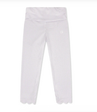 Sadie Scallop Legging - Petal Purple Minigingham from Anderson Parker