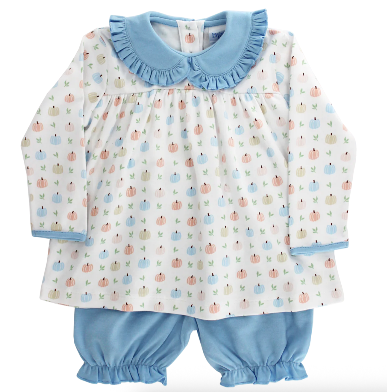 Pumpkin Print - Girls Bloomer Set from Anderson Parker
