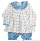 Pumpkin Print - Girls Bloomer Set from Anderson Parker