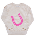 Pink Horseshoe Sweater from Anderson Parker