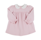 Long Sleeve Maerin Fitz Frock - Palm Beach Pink/Worth Ave White from Anderson Parker