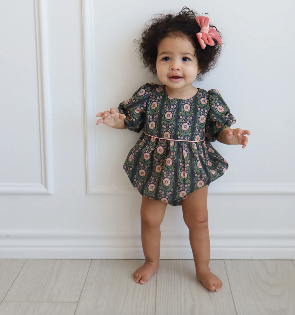 Denise Bubble - Navy Floral from Anderson Parker