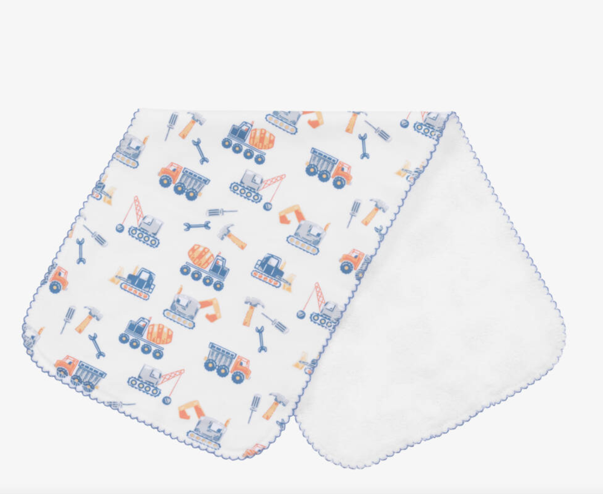 Construction Burp Cloth from Anderson Parker