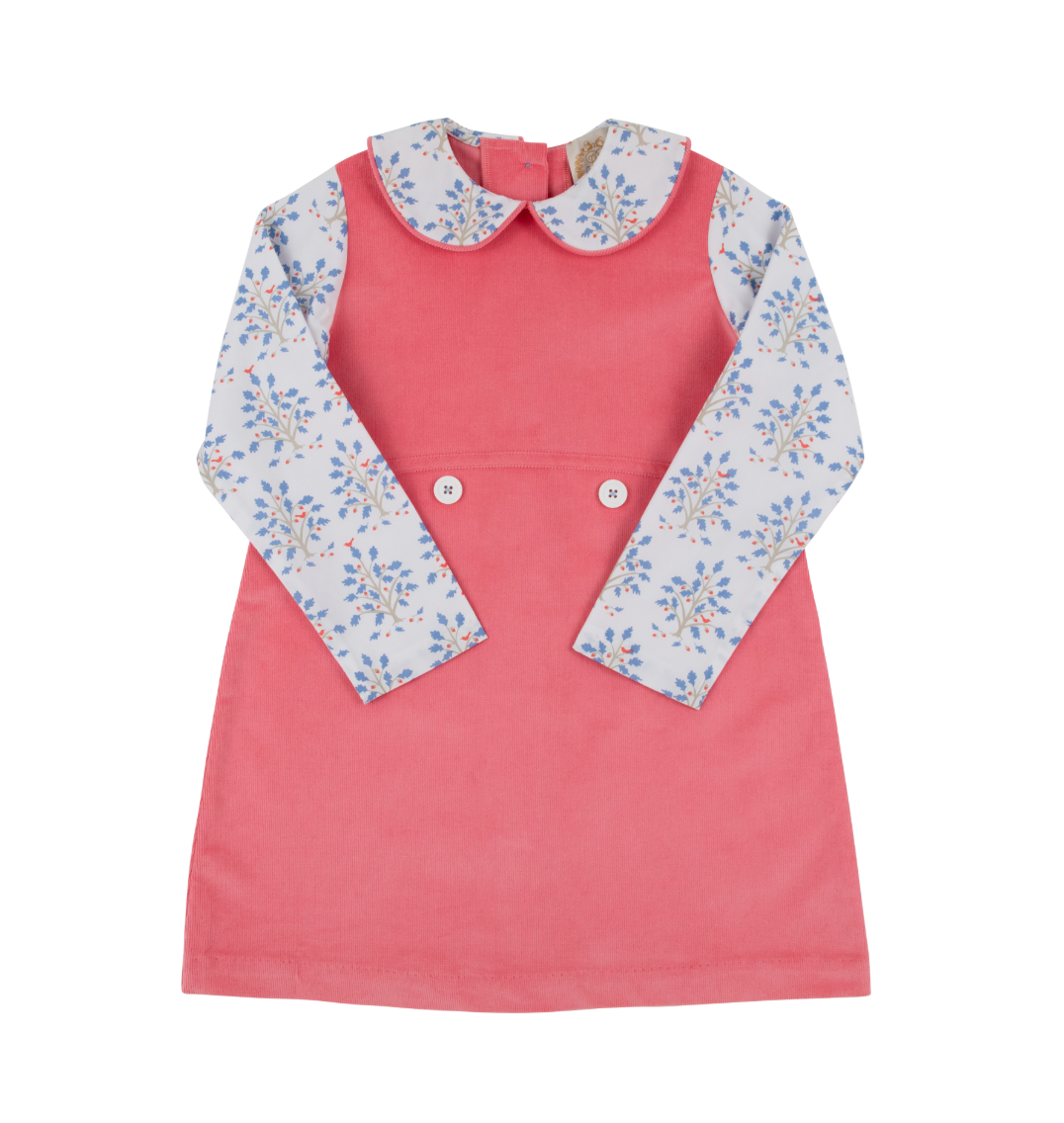 Lindy`s Lunch Dress - Parrot Cay Coral/Little Oak from Anderson Parker