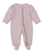 Patchwork Pumpkin Floral - Zipper Footie from Anderson Parker