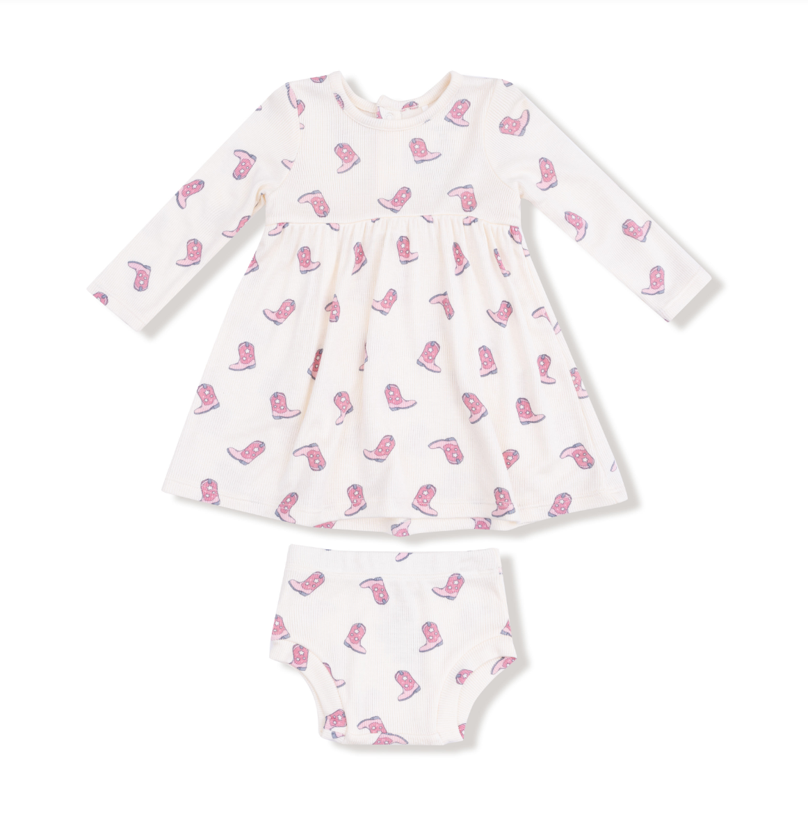 Petite Cowgirl Boots - Simple Dress + Bloomer from Anderson Parker