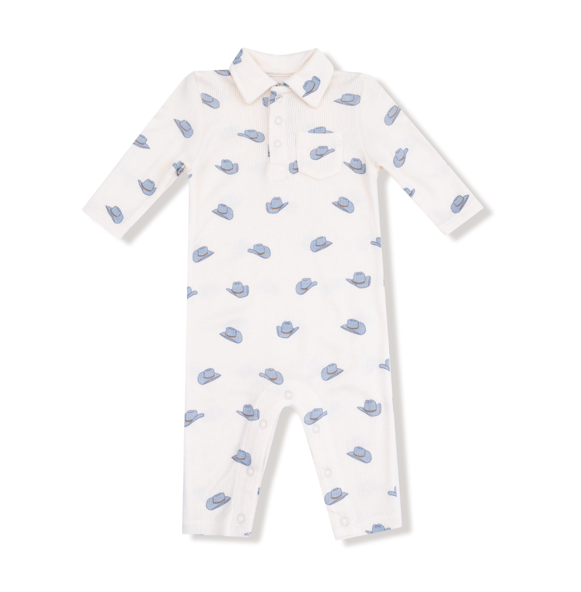 Petite Cowboy Hats - Polo Romper from Anderson Parker