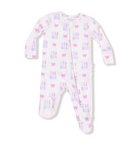 Lil Sis - 2 Way Zipper Ruffle Back Footie from Anderson Parker