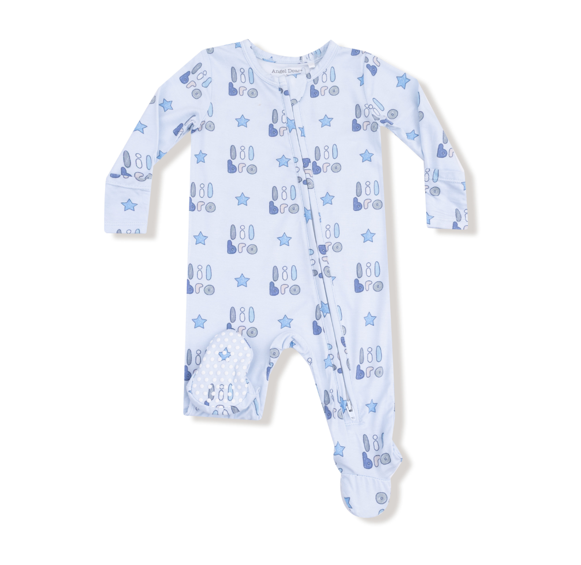 Lil Bro - 2 Way Zipper Footie from Anderson Parker