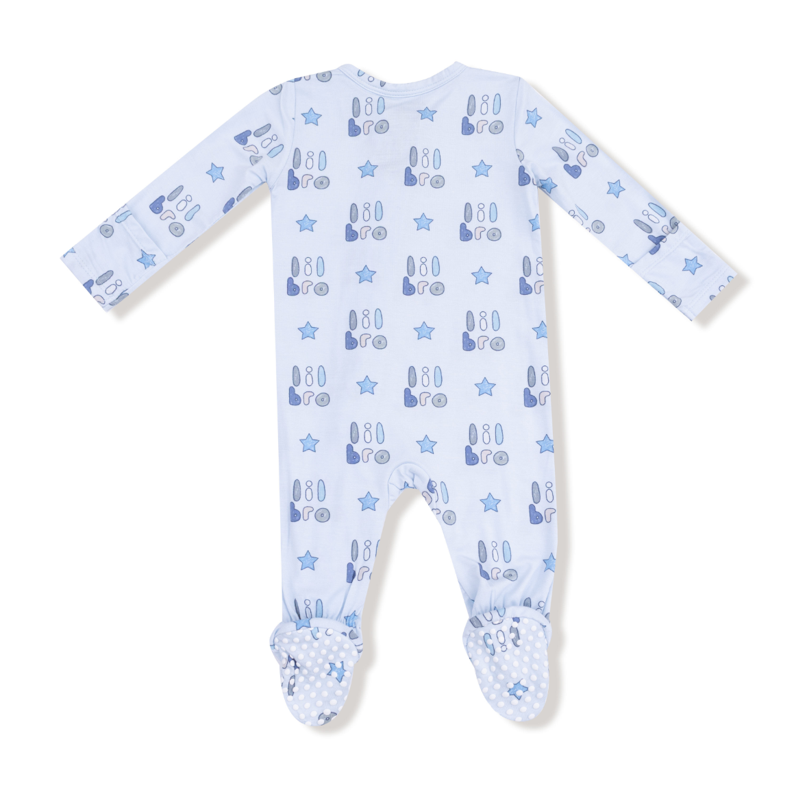 Lil Bro - 2 Way Zipper Footie from Anderson Parker