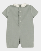 Luli & Me Baby Boys Cozy Cord Romper - Green from Anderson Parker