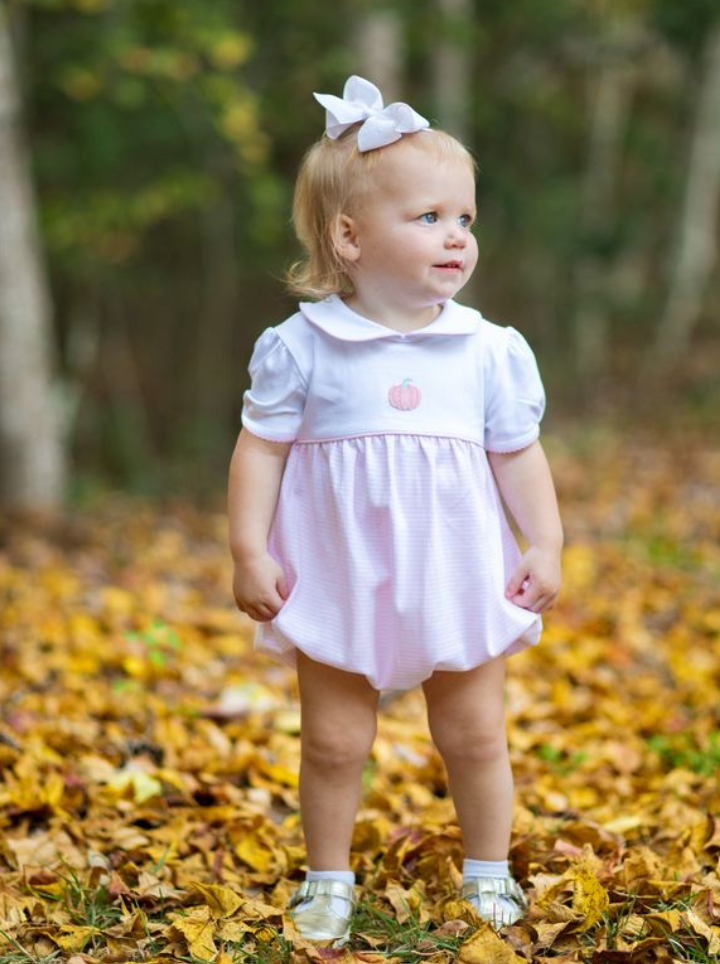 French Knot Pumpkin Bubble - Pink from Anderson Parker