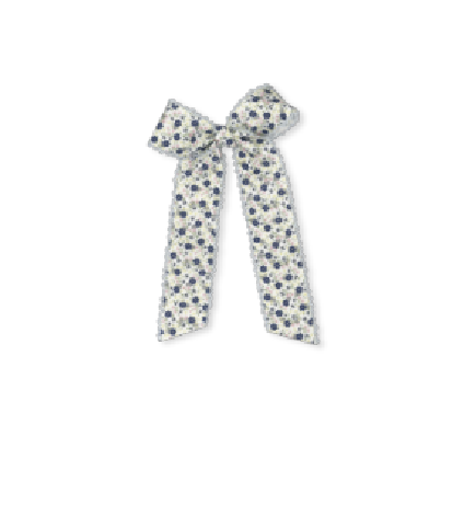 Lola Long Bow - Lilibet Floral from Anderson Parker