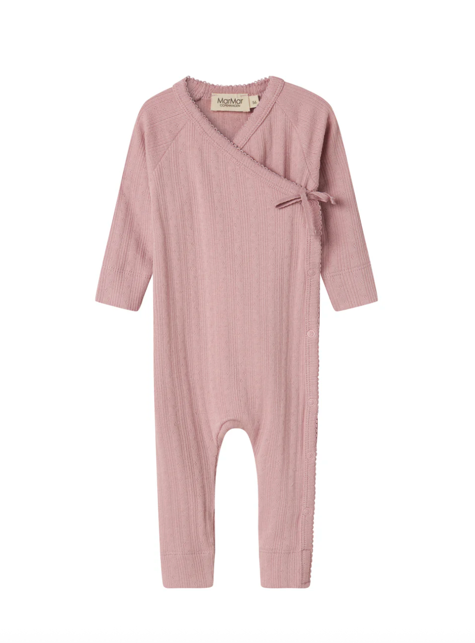 Jumpsuit & Hat Set - Soft Berry from Anderson Parker