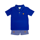Pumpkin Leo Polo & Short Set from Anderson Parker