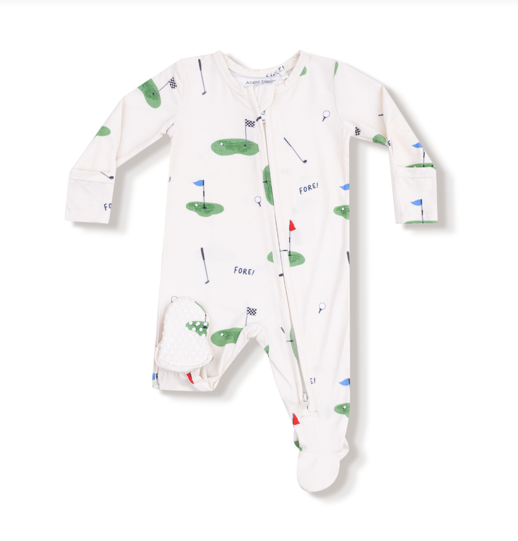 All Fore Golf - 2 Way Zipper Footie from Anderson Parker