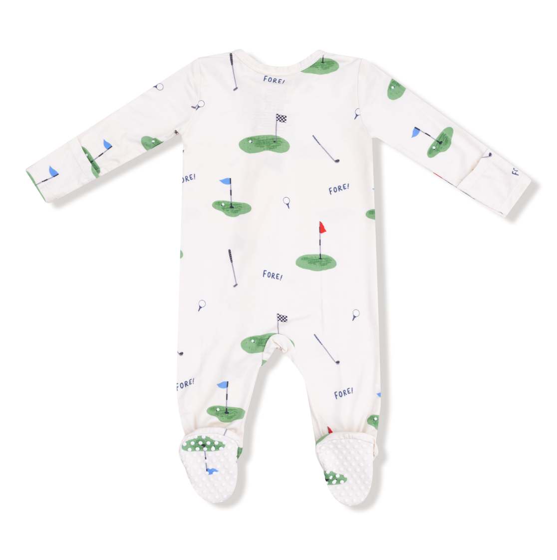 All Fore Golf - 2 Way Zipper Footie from Anderson Parker