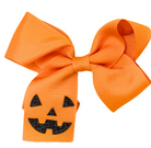 Orange Halloween Jack O Lantern Bow from Anderson Parker