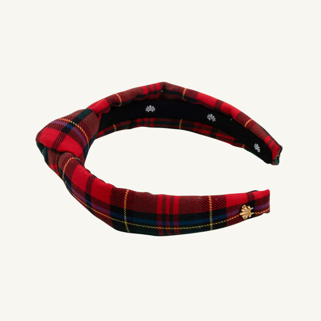 Tbbc X Lele Kids Knotted Headband - Paces Mill Plaid from Anderson Parker