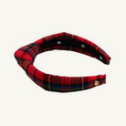 Tbbc X Lele Kids Knotted Headband - Paces Mill Plaid from Anderson Parker