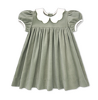 Special Moments Dress - Leyland Green Velvet from Anderson Parker