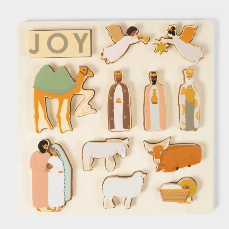 Nativity Wooden Puzzle from Anderson Parker