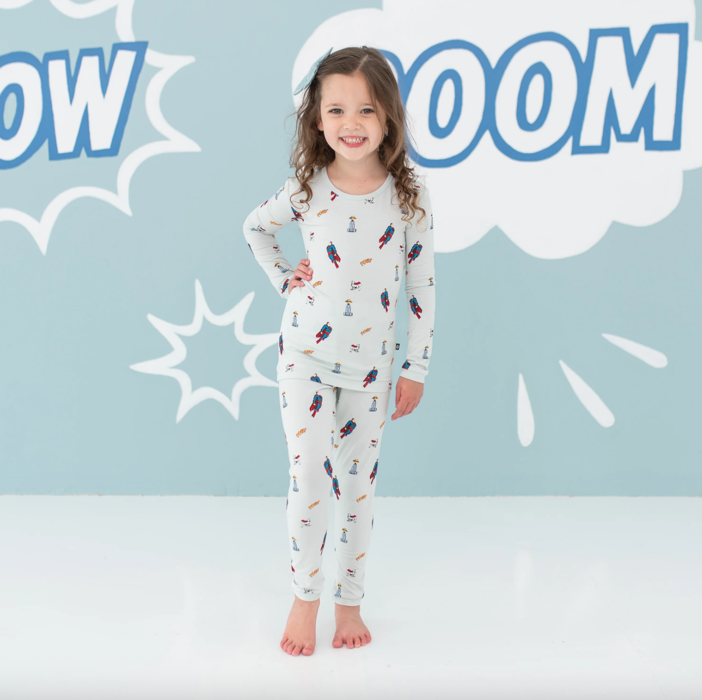 Long Sleeve Pajamas in Superman™ from Anderson Parker