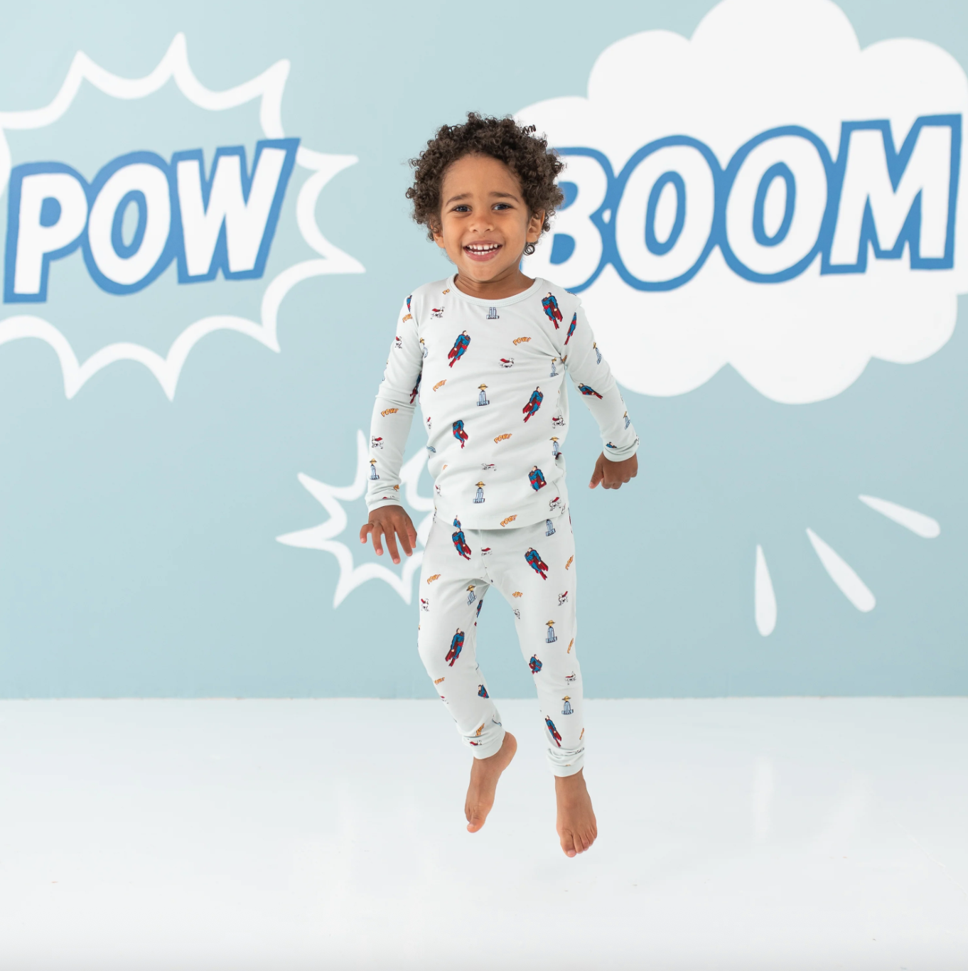 Long Sleeve Pajamas in Superman™ from Anderson Parker