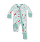 Golfing Santa And Elves - 2 Way Zipper Romper from Anderson Parker