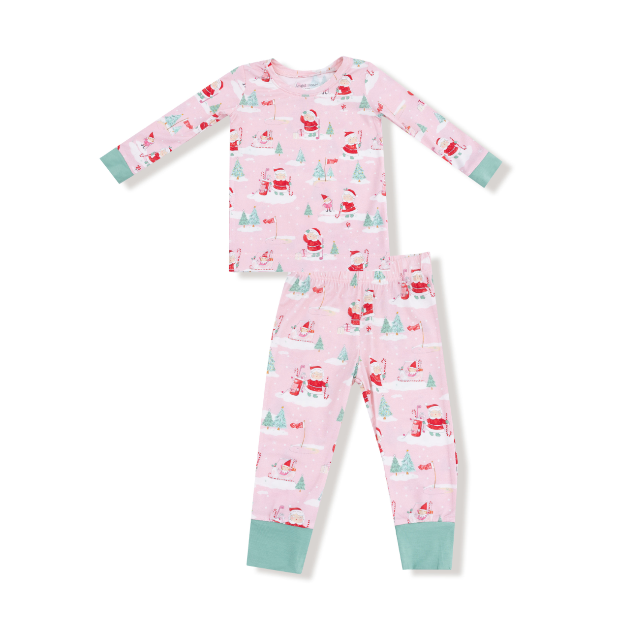 Golfing Mrs. Claus And Elves - L/s Loungewear Set from Anderson Parker