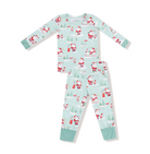 Golfing Santa And Elves - L/s Loungewear Set from Anderson Parker