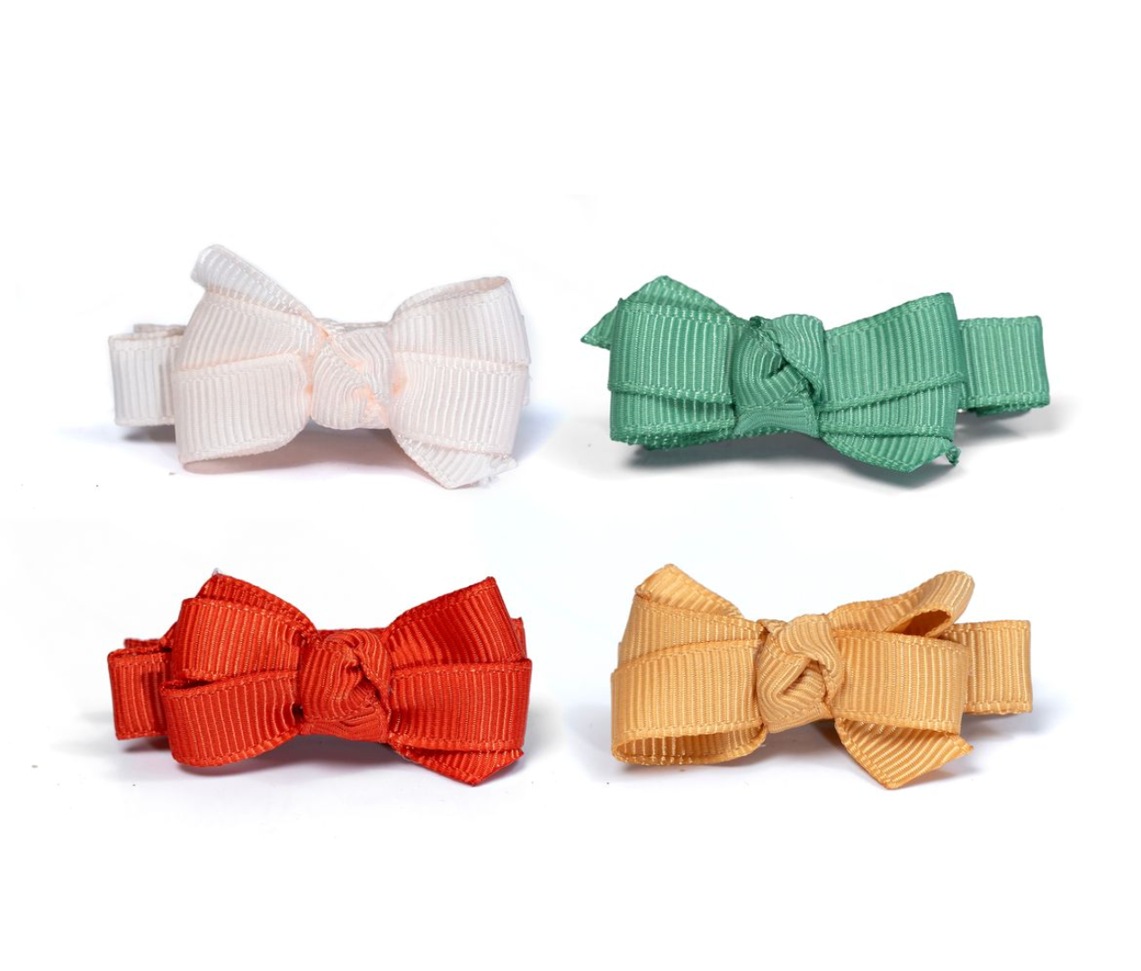 Baby Fall Colors Bows Hair Clips from Anderson Parker