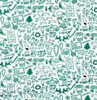 North Pole Christmas Two Piece Kids Henley Pajamas from Anderson Parker