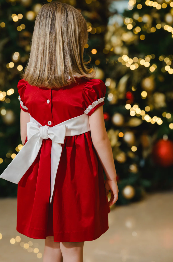 Santa Baby Velvet Dress from Anderson Parker