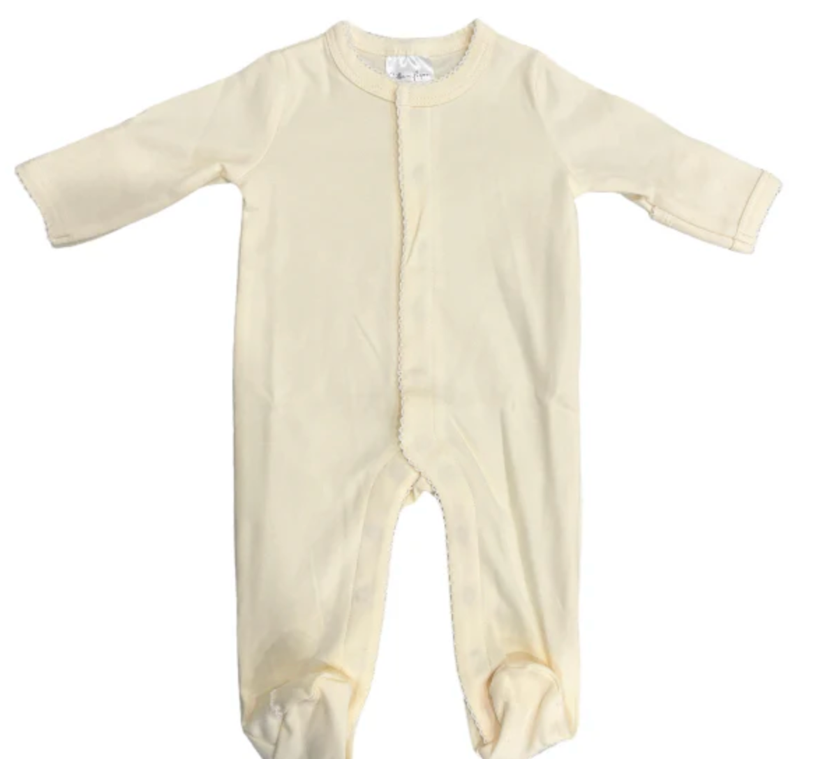Footies - Picot Trim - Yellow from Anderson Parker