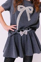Sparkle Bow Charm Skirt Set from Anderson Parker