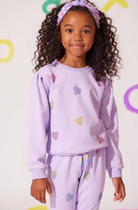 Lavender Crystal Hearts Set from Anderson Parker