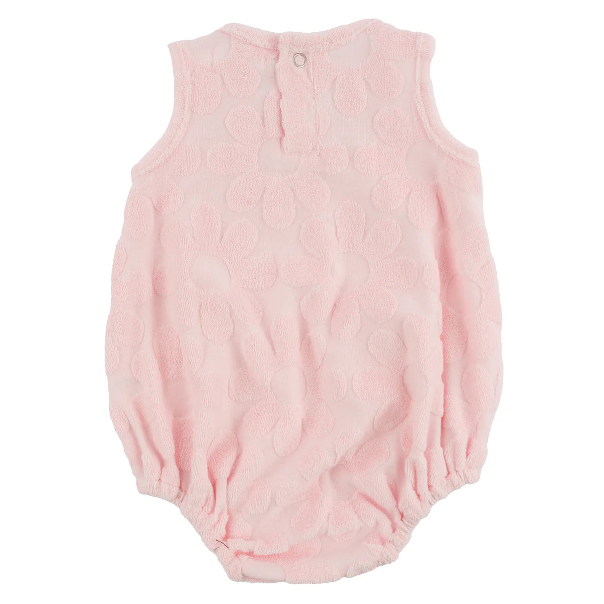Sculpted Terry Bubble - Daisies - Pale Pink - Anderson Parker