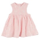 Sculpted Terry Lily Tank Dress - Daisies - Pale Pink from Anderson Parker