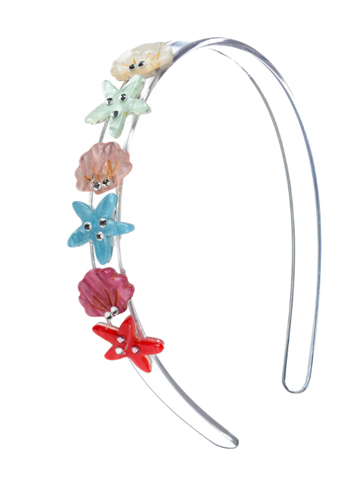 Seashells Pearlized Headband from Anderson Parker