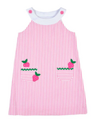 Seersucker Dress With Strawberries from Anderson Parker