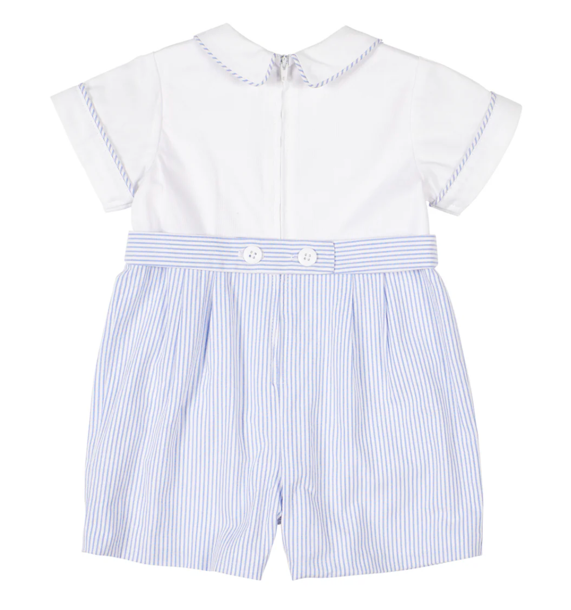 Seersucker One Piece Shortall from Anderson Parker