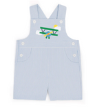 Seersucker Shortall With Airplane from Anderson Parker