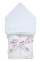 Seersucker Stripe Everykid Towel - Blue from Anderson Parker