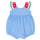 Seersucker Swimsuit With Watermelon from Anderson Parker