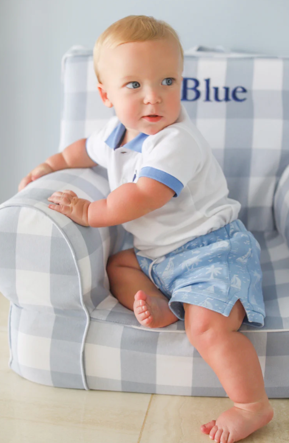 Shaefer Shorts - Bay Side Boats with Worth Avenue White from Anderson Parker